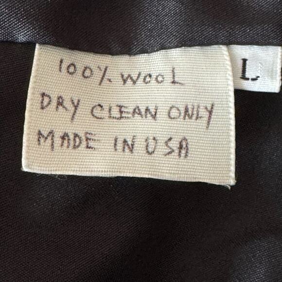 JARBO 100% Wool Ruffled Open Front Cardigan - Picture 11 of 11